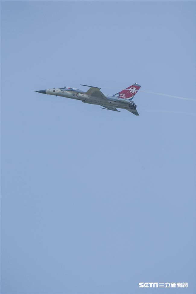 空軍第四二七戰術戰鬥機聯隊IDF型戰機接機25周年活動 圖／記者林敬旻攝