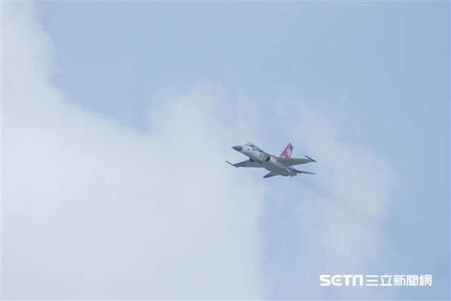 空軍第四二七戰術戰鬥機聯隊IDF型戰機接機25周年活動 圖／記者林敬旻攝
