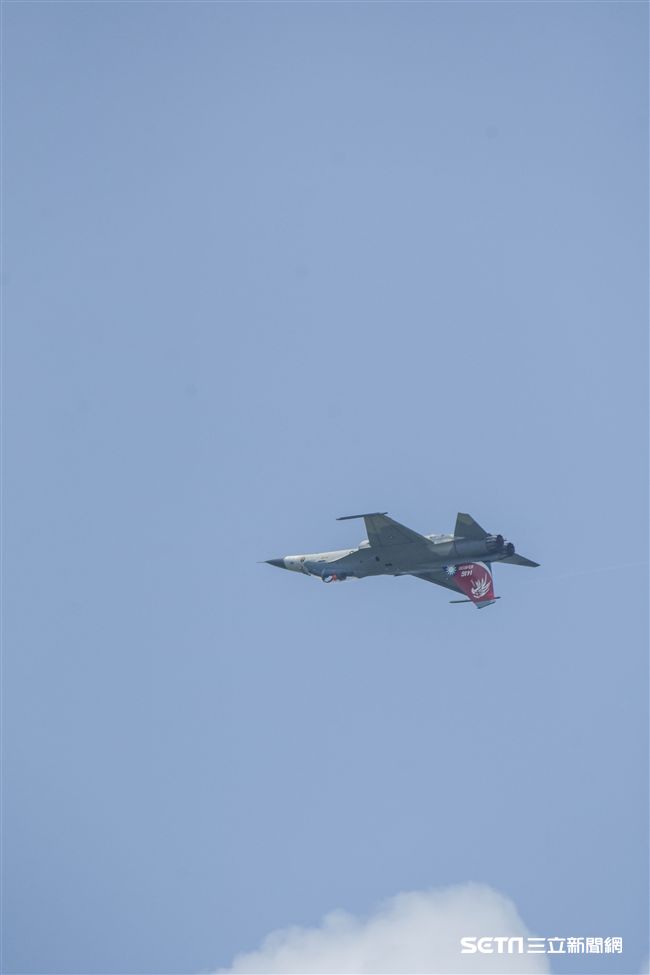 空軍第四二七戰術戰鬥機聯隊IDF型戰機接機25周年活動 圖／記者林敬旻攝