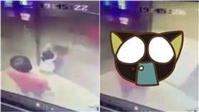 電梯,美力大發,女孩,小朋友,電梯門,急診室,隙縫,家長,疏失,意外 　圖／翻攝自美力大發臉書https://goo.gl/hnPymF