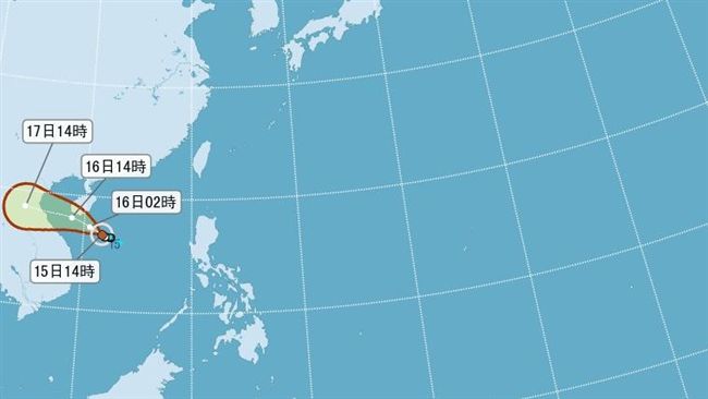 第4號颱塔拉斯形成　未來一週高溫