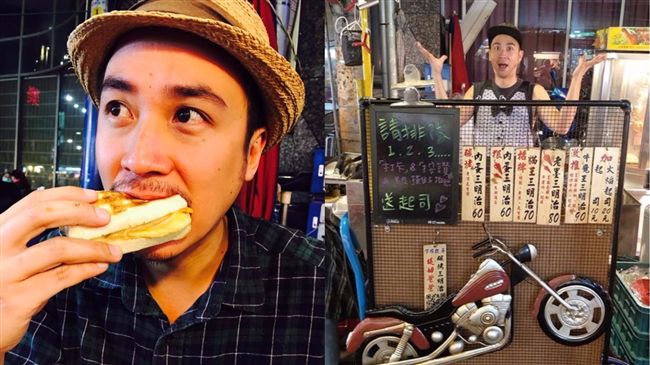 嘆演藝工作不穩定　男星夜市賣三明治