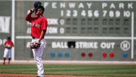 ▲波士頓紅襪內野手林子偉獲得先發二壘手機會，但未能擊出安打。（圖／美聯社／達志影像）