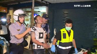 疑吸膠神智不清　男闖紅燈還企圖撞警