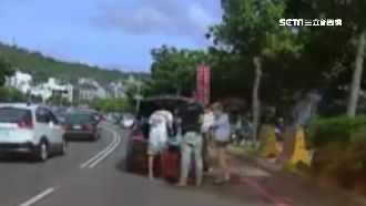 南灣紅線霸道更衣　駕駛違停恐遭罰