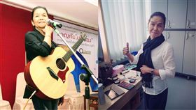泰阿嬤神翻唱老歌　神情陶醉超投入
圖/翻攝自Malinda Herman臉書