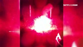 信號彈殺傷力強 點燃瞬間溫度