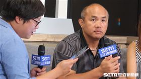 張泰山接受三立新聞網專訪。（圖／記者王怡翔攝）