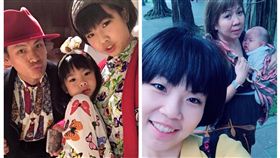 黃鐙輝,萁萁,萁媽,染髮,女兒,荒唐（翻攝自／萁萁的黃三寶、黃鐙輝臉書）