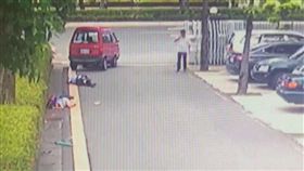 台南地院離婚官司　丈夫狠撞妻子、律師（圖／翻攝畫面）