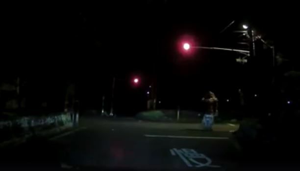夜間開車巧遇神將　女駕駛嚇破膽