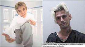 亞倫卡特,Aaron Carter,圖/youtube、每日郵報