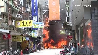 逢甲餐廳氣爆　疑瓦斯外洩開風扇引爆