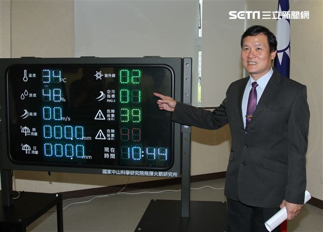 中科院飛彈副所長吳典黻。（記者邱榮吉/攝影）