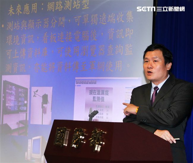 中科院飛彈副所長吳典黻。（記者邱榮吉/攝影）