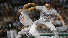 ▲洛杉磯道奇王牌投手Clayton Kershaw奪下大聯盟最多15場勝投。（圖／美聯社／達志影像）