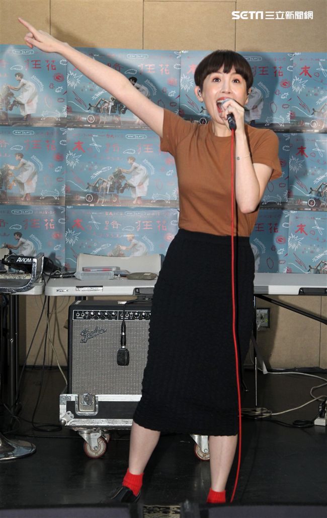 魏如萱的「末路狂花巡迴演唱會」7月即將登上台北小巨蛋。（記者邱榮吉/攝影）