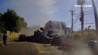 死神擦肩　目擊駕駛：畫面如世界末日