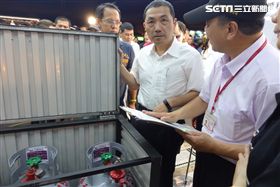 新北市副市長侯友宜會同各局處幹部前往稽查。（圖／翻攝畫面）