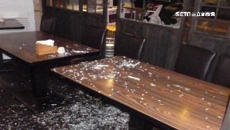 不滿妻飲酒作樂　醋夫砸毀自家店