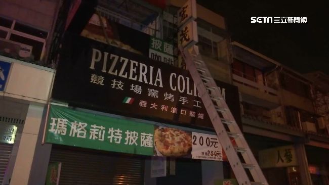 丟汽油桶燒披薩店　男嗆「不准報警」