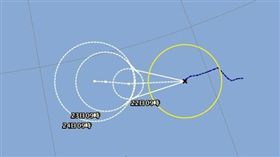 第五號颱風諾盧　圖／彭啟明臉書