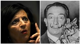 Salvador Dali，達利，超現實主義，畫家，西班牙，Maria Pilar Abel Martinez
圖／翻攝自維基百科、路透社