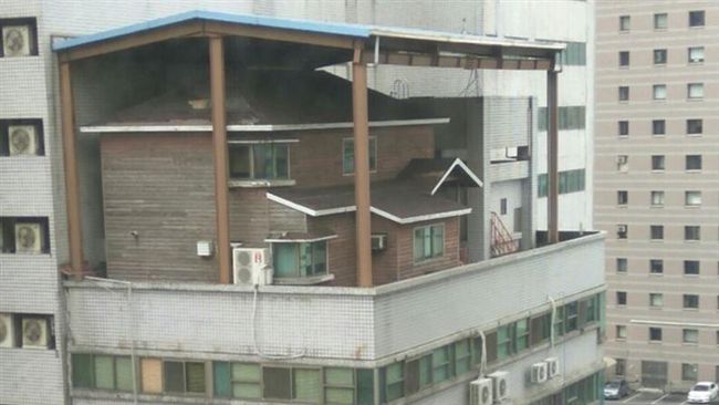 「2層歐風小木屋」台中最狂頂樓加蓋