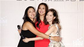 網壇姐妹詹詠然、詹皓晴加盟華研國際，領銜體壇多元化發展。（記者邱榮吉/攝影）