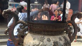 「眾神上凱道」引發關切，「減香」、「滅香」之說議 論紛紛，北港朝天宮（圖）21日表示，本來就沒有要參 加，且赴內政部開會，只聽政府說減香，沒聽過滅香說 法。 （中央社記者葉子綱傳真）　106年7月21日