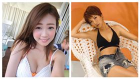 大牙,周宜霈,丫頭,詹子晴（合成圖／翻攝自大牙、丫頭臉書）