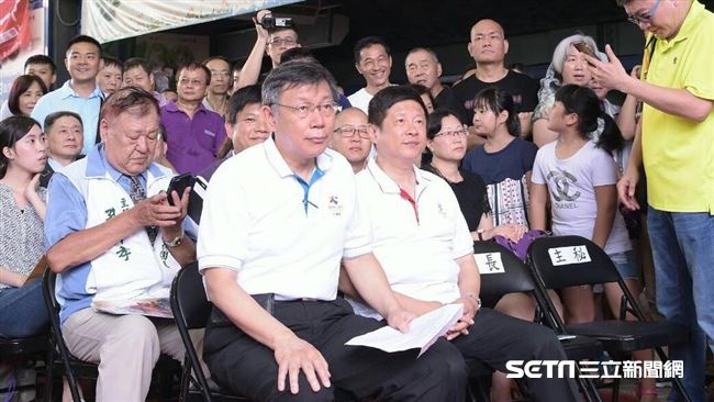為基隆輕軌槓中央　柯：就說要錢就好