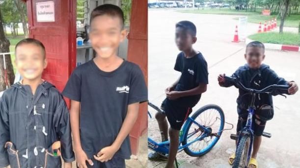 思念父親　小兄弟騎單車5小時探監