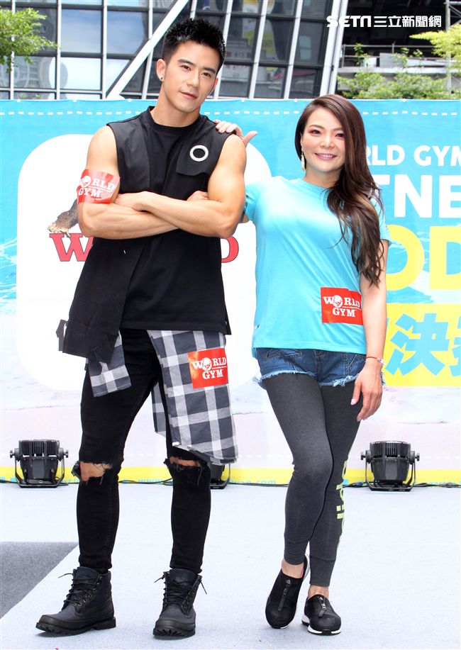 小甜甜、JR健身減肥成功因此愛上運動、分享經驗。（記者邱榮吉/攝影）