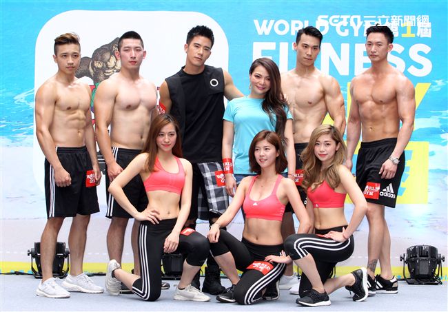 小甜甜、JR健身減肥成功因此愛上運動、分享經驗。（記者邱榮吉/攝影）