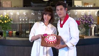 陳奕扮甜點主廚　秀手藝甜餵魏蔓