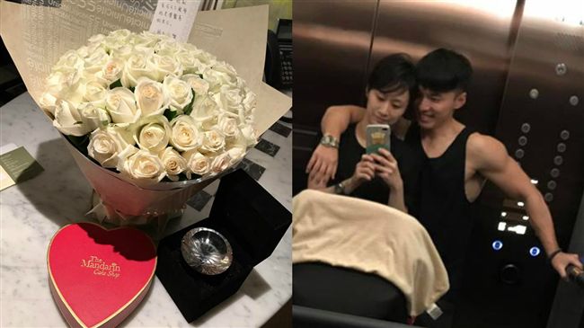 阿緯結婚周年送妻鑽戒　女兒佔床樂翻