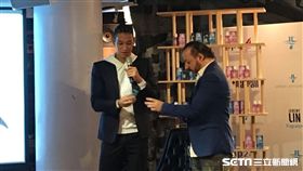 林書豪和達立亞合作推出香水（圖／記者陳怡汝攝影）