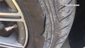 愛不到嫁禍你 隨機刺輪胎留字條