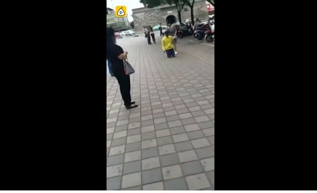 女當街飆罵　男下跪5次被逼狗爬撿帽
