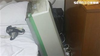 台客旅日住民宿　冷氣竟突墜落險砸頭
