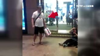 買咖啡排太久　火暴男竟對女拳打腳踢