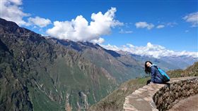 謝忻,南美洲,氧氣瓶,浩子,祕魯旅遊,阿翔（圖／翻攝自謝忻臉書粉專）


