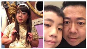 董至成,兒子,董定叡（合成圖／翻攝自董至成臉書）