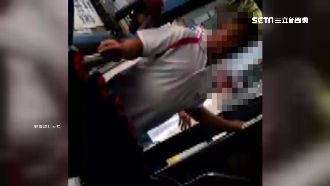 不滿被按喇叭　司機嗆：有本事下來！