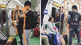 區間車,嘔吐,穢物,老先生,博愛座,暖男,清理,衣服
（圖／翻攝自Dcard）