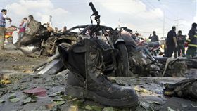 巴基斯坦，自殺炸彈攻擊（圖／美聯社／達志影像）