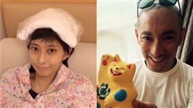 海老藏,小林麻央（合成圖／翻攝自海老藏部落格）