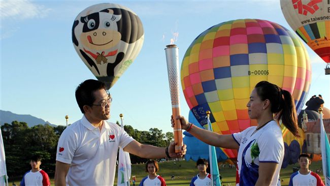搭熱氣球傳聖火　郭婞淳驚呼：很恐怖