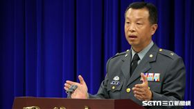 國防部發言人陳中吉 邱榮吉攝
